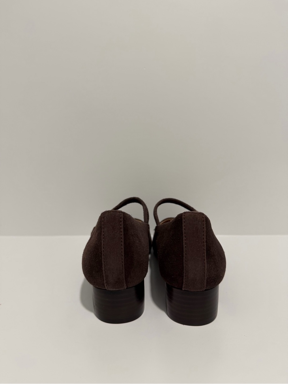 NEW Madewell The Greta Pump in Dark Roast Suede NX093 $138 size 8 - Picture 9 of 13